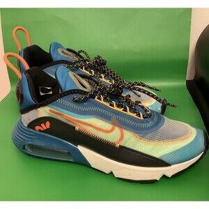 NIKE AIR MAX 2090 Green Abyss Starfish Running Shoes Mens Size 8 CZ7867-300